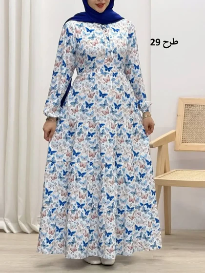 3982- پیراهن بلند نوردخت