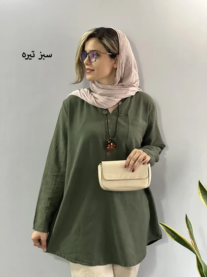 مانتو شومیزی آتنا ( دارای ایراد جزئی )