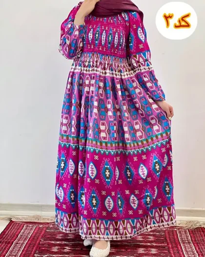 پیراهن ساحلی کریشه هندی آپتین T7596