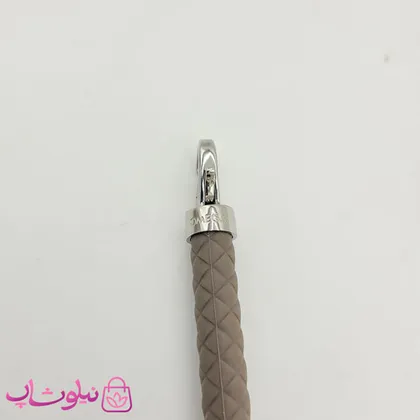دستبند امگا رابر طوسی تیره با قفل نقره ای کیفیت مستر