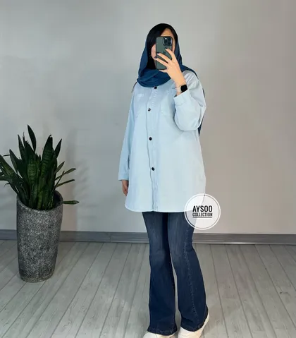 مانتو کتان کارن