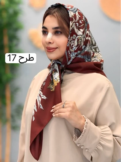 3265-روسری ابریشم وارداتی