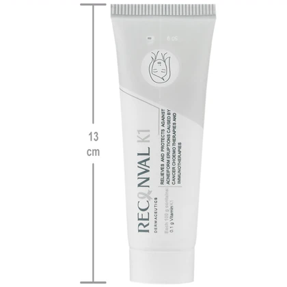 کرم ریکنوال مدل K1 مناسب ضایعات پوستی ناشی از شیمی درمانی و درمان های ایمونوتراپی 50ml