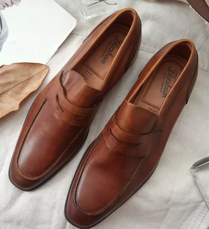 کفش رسمی رویه چرم