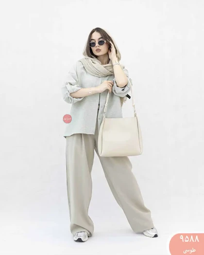 شومیز برش‌دار 9588