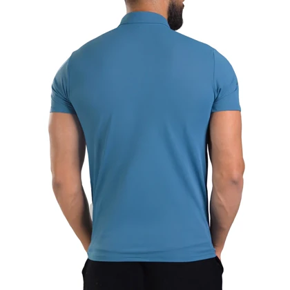 پولوشرت ورزشی مردانه نایک مدل P-7305 آبی