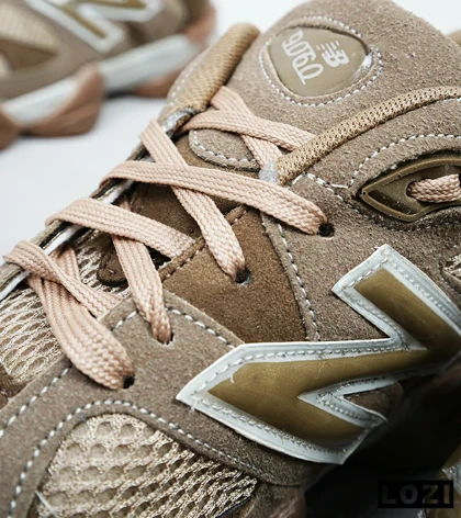 کفش کتانی مردانه قهوه ای زیتونی NEW BALANCE 9060