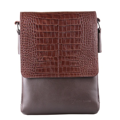 کیف دوشی مردانه چرم یلسان مدل رادمان کد 044-GC
