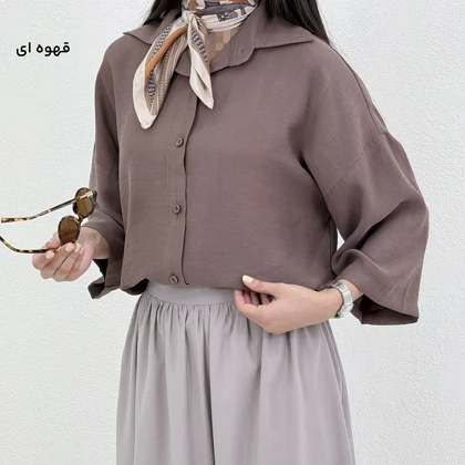 شومیز زنانه سیلک روژان | آی بولک