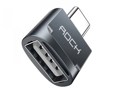 مبدل یو اس بی به تایپ سی راک Rock CA03 USB AF To Type C Adapter