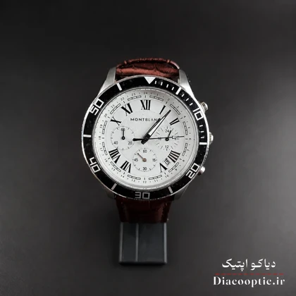 ساعت مچی مردانه برند مونت بلانک سه موتور مدل DO1155