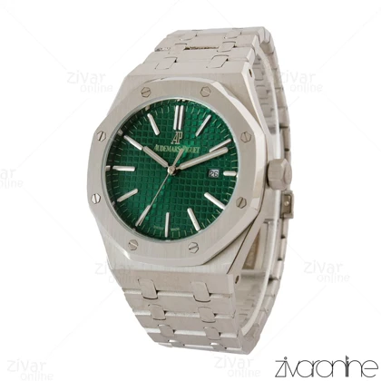 ساعت اودمار پیگه (AP) مردانه صفحه سبز ایندکس خطی 105262