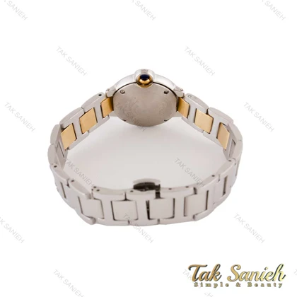 ساعت کارتیر بالن بلو زنانه طلایی نقره ای اسمال Cartier-4544-L
