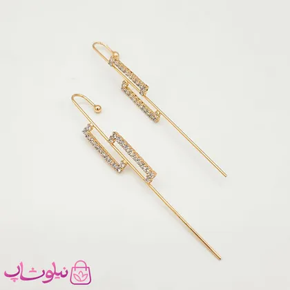 گوشواره دخترانه کراس ژوپینگ (جفت)