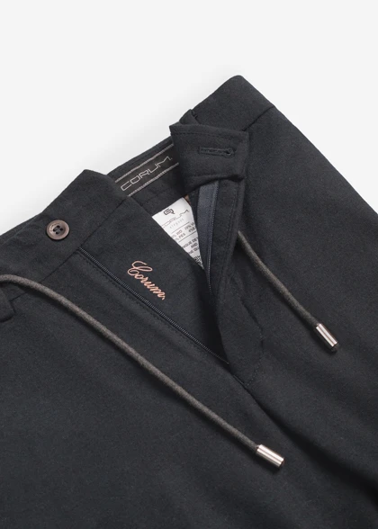 شلوار کمربند دار پشمی 2522505