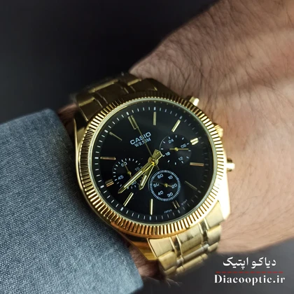 ساعت مچی مردانه برند کاسیو سه موتور مدل DO1170 استیل