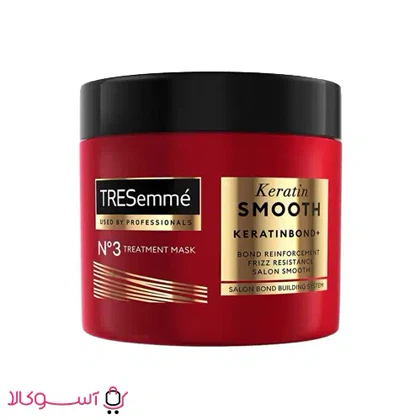ماسک مو کاسه ای ترزمه مدل keratin smooth حجم 180 میل