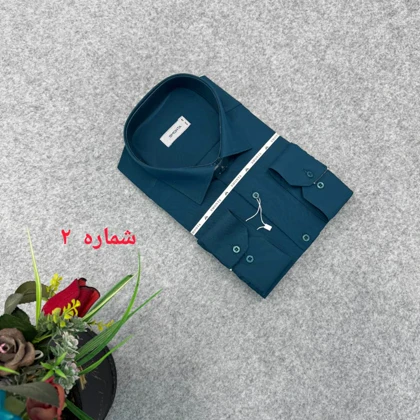 پیراهن ساده مردانه قواره کلاسیک _ استین بلند