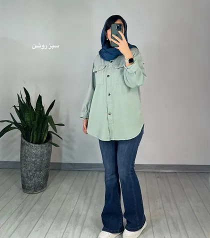 مانتو کتان گردو