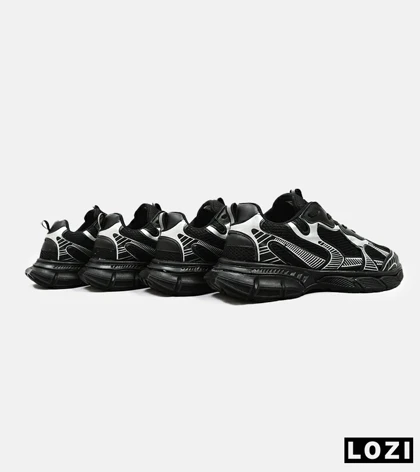 کفش کتانی مردانه مشکی BALENCIAGA