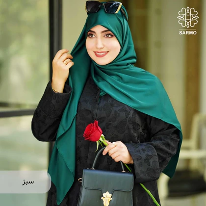 روسری ساتن ابریشم ماهرخ - اقتصادی