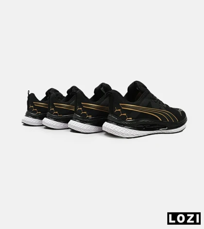 کفش کتانی ورزشی مشکی طلایی مردانه و زنانه PUMA