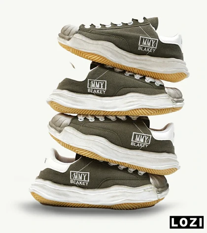 کفش کتانی مردانه یشمی BLAKEY LOW SNEAKER