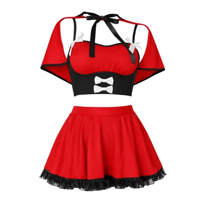 کاستوم فانتزی قرمز برند مایلا کد 8033