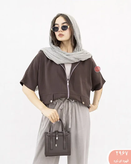 شومیز سیلک پایین گت 2967