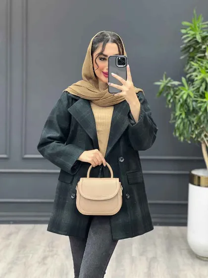 پالتو چهاردکمه دوجیب