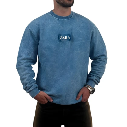 دورس مردانه آبی نارنجی سنگشور طرح ZARA