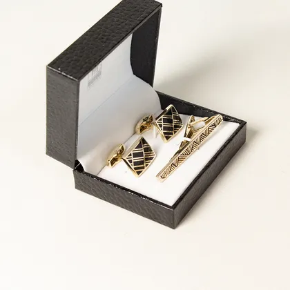 ست دکمه سر دست و گیر کروات