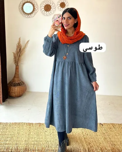 مخمل کبریتی دکمه دار