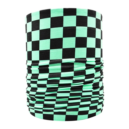 اسکارف و دستمال سر و گردن شطرنجی مدل Opt-8205