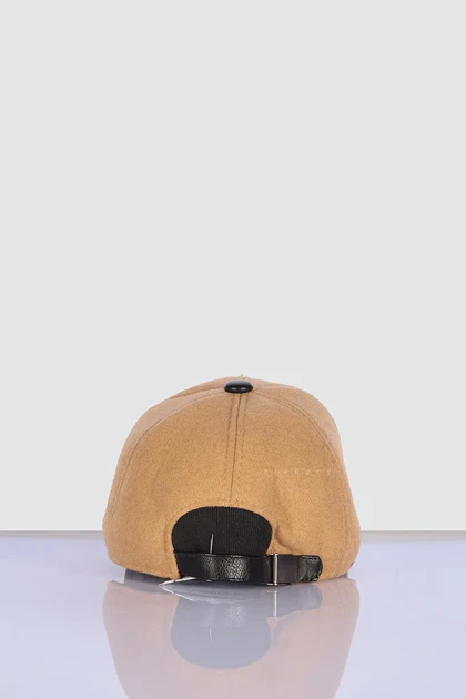 کلاه کپ نمدی و لبه چرم 0001