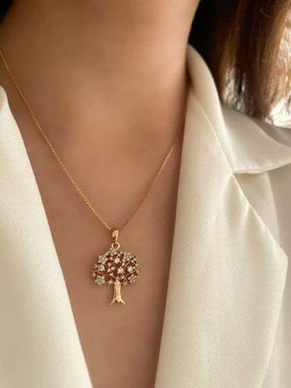 گردنبند درخت زندگی ژوپینگ