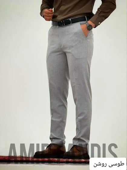شلوار مردانه گاواردین راسته_کد4108