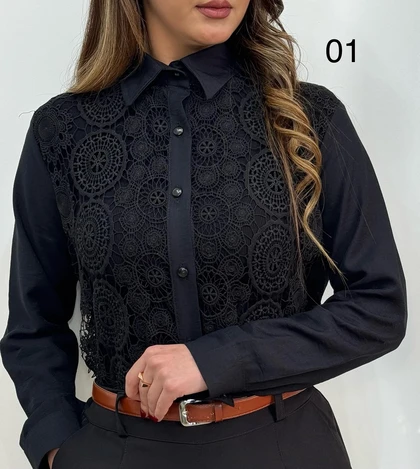 شومیز گیپور ترک