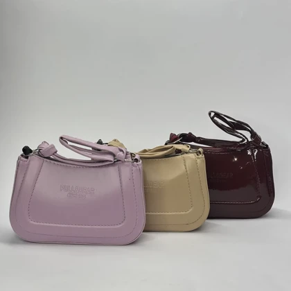 کیف دستی زنانه مدل pull&bear رنگ کرم