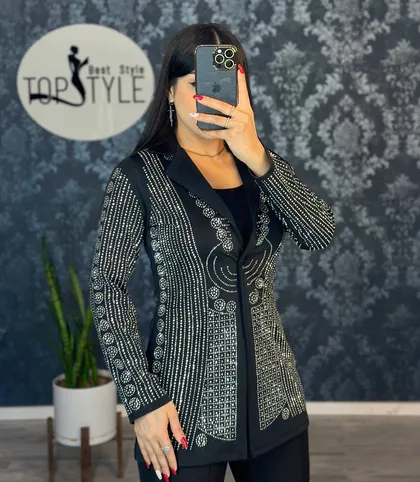 کت نگین‌دار کد : 8002