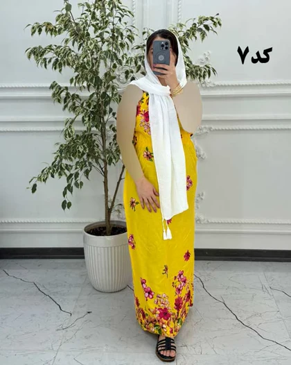 پیراهن سارافون بند چرم 6063