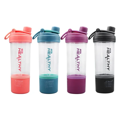 شیکر ورزشی دو تیکه هلثی مدل Cille درب پیچی ظرفیت 0.88 لیتر