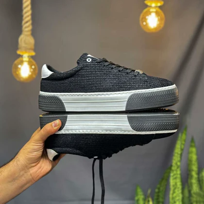 کفش مردانه مدل پول اند بیر pull&bear رنگ مشکی