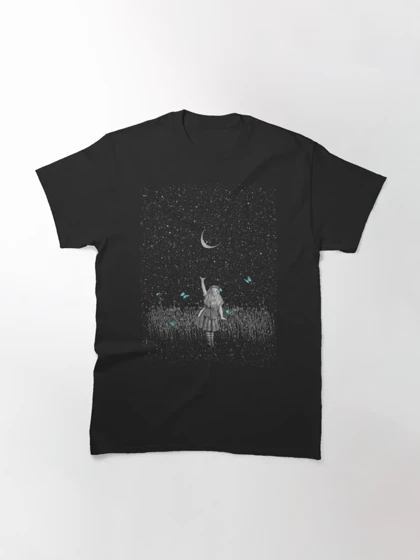تیشرت آلیس در سرزمین عجایب | Wonderland Smiling Starry Night کد 222305