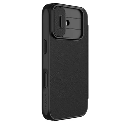 قاب چرمی کلاسوری آیفون 17 نیلکین Nillkin Qin Pro Leather