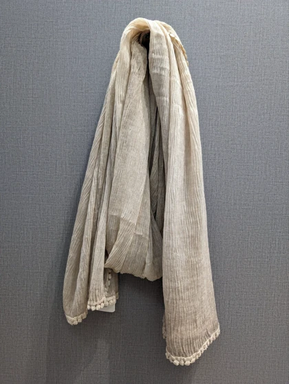 شال کاریان نخی دانتل انگوری 20270