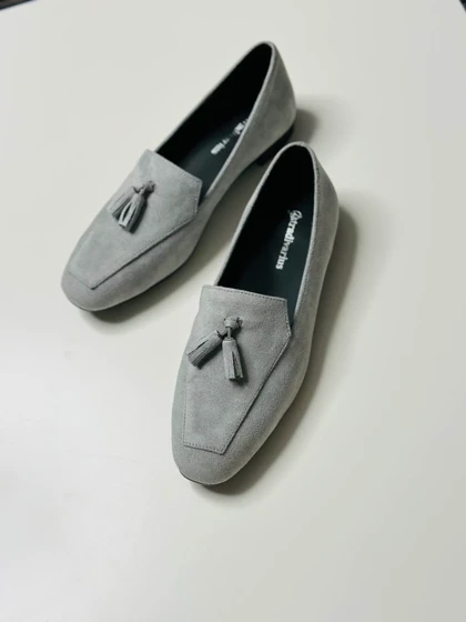 کفش کالج زنانه استرادیواریوس مدلStradivarius-Flat-shoes-FBl20