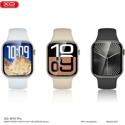 ساعت هوشمند ایکس او XO مدل W10 Pro با نمایشگر AMOLED