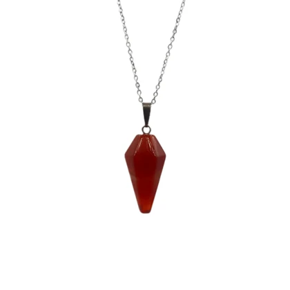 آویز پاندولی عقیق سرخ