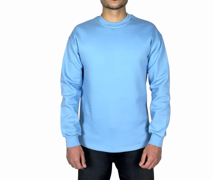 دورس سه نخ آبی آسمانی طرح ساده